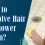 How to Dissolve Hair in Shower Drain