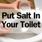 How To Put Salt In Your Toilet