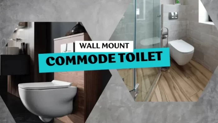 wall mounted commode toilet