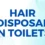 The Art of Addressing Hair Disposal in Toilets