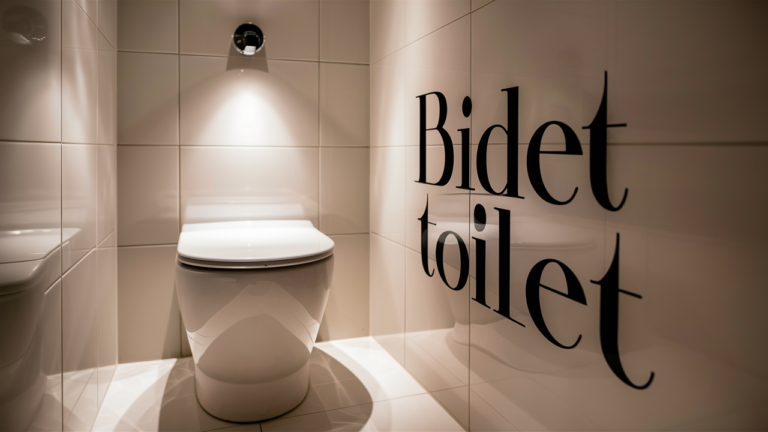 bidet toilets